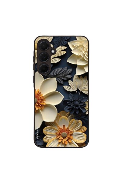 OEM Θήκη Sonique 3D Flower Series για Samsung Galaxy A35 5G Εκρού