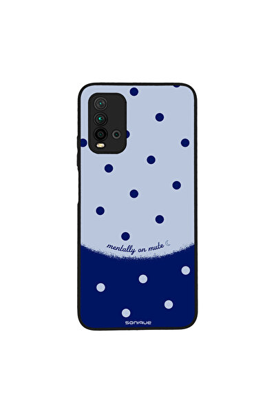 OEM Θήκη Sonique Delulu Polka Era Series για Xiaomi Redmi 9T Blue Mentally