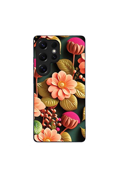 OEM Θήκη Sonique 3D Flower Series για Samsung Galaxy S25 Ultra Σομόν