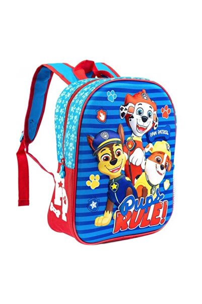 PAW PATROL Small 3D Kindergarten Backpack Pups Rule 32x28x11 cm
