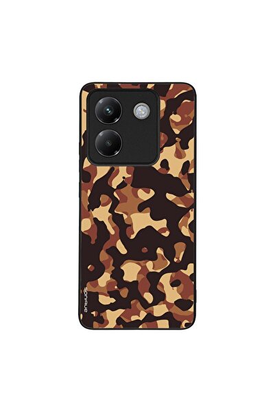OEM Θήκη Sonique Camouflage Army Series για Xiaomi Poco M7 Pro 5G Καφέ 01