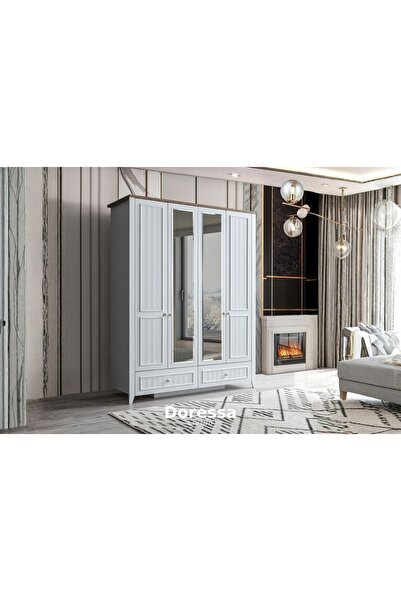 Doressa Living Yanis 4 Kapılı Gardırop