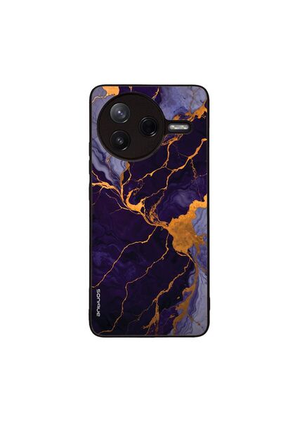 OEM Θήκη Sonique Marble Series για Xiaomi Poco F7 Pro 5G Μωβ
