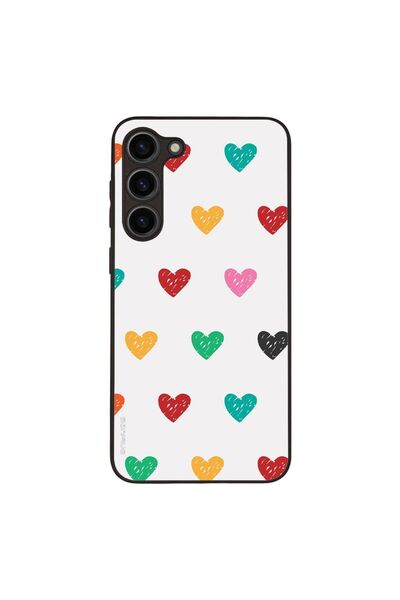 OEM Θήκη Sonique Heart Series για Samsung Galaxy S23 Plus Λευκό 02