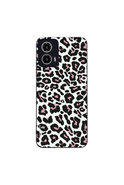 OEM Θήκη Sonique Animal Print Series για Motorola Moto G34 5G Leopard 02