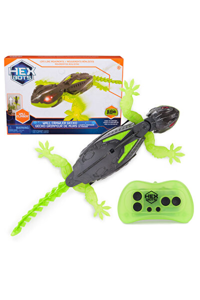 Spin Masters Hexbots Διαδραστική Σαύρα Wall Crawler Gecko SPIN MASTER (6070281)