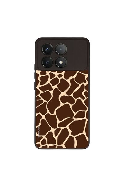 OEM Θήκη Sonique Animal Print Series για Xiaomi Poco F6 Pro 5G Giraffe 01