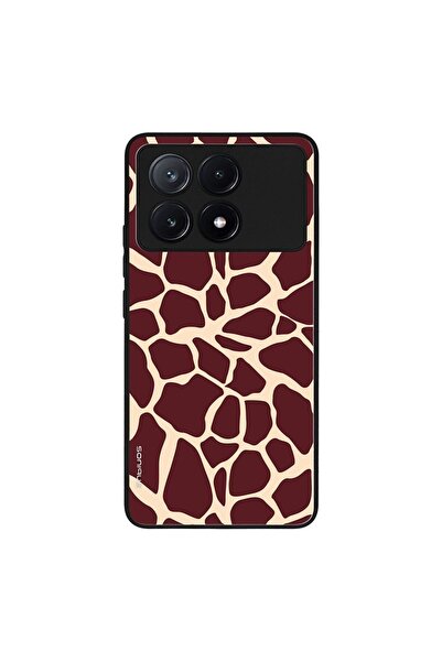 OEM Θήκη Sonique Animal Print Series για Xiaomi Poco X6 Pro 5G Giraffe 03