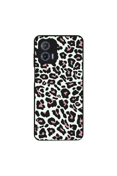 OEM Θήκη Sonique Animal Print Series για Motorola Moto G73 5G Leopard 02