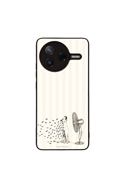 OEM Θήκη Sonique Stripe Stories Series για Xiaomi Poco F7 Pro 5G Cool Dog