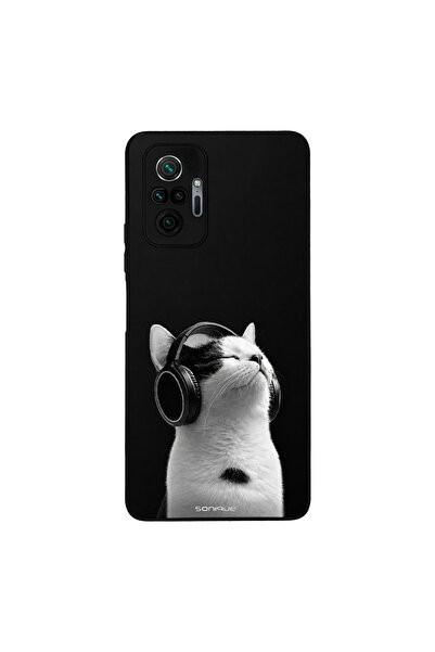 OEM Θήκη Sonique Men's Edition για Xiaomi Redmi Note 10 Pro Audio Kitten - White