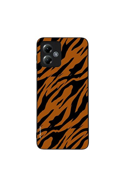 OEM Θήκη Sonique Animal Print Series για Motorola Moto G14 4G Tiger 01