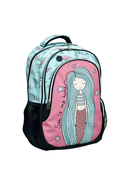 BACK ME UP BMU Mermaid Τσάντα Δημοτικού (357-18031)