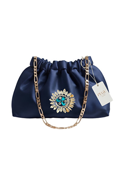 pegu baby collection Dark Blue Satin Royale Series Handmade Custom Design Dra...