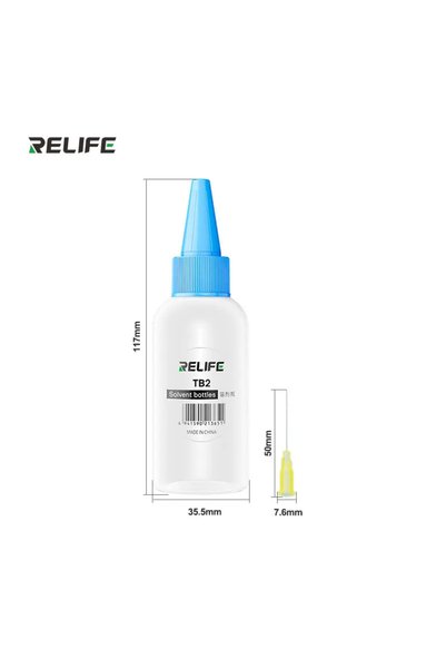 Choice24 RL-TB2 Relife RL-054 RL-TB2 معجون لحام أدوات الراتنج زجاجة كحول بلاس...