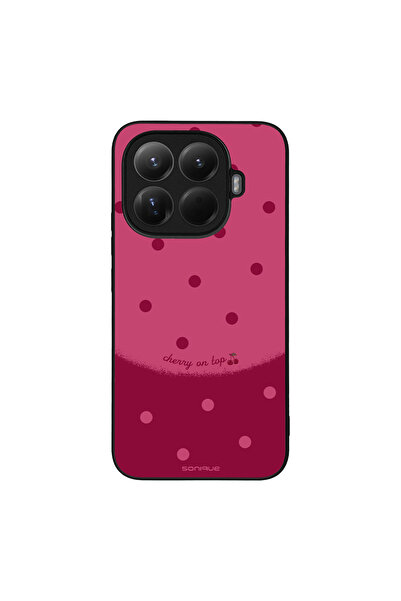 OEM Θήκη Sonique Delulu Polka Era Series για Xiaomi Xiaomi 15T Pro 5G Top Cherry