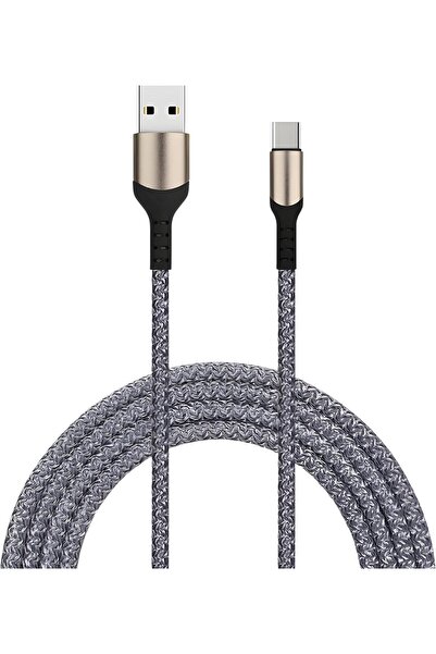 UrbanX URBANNX USB-A To USB-C Home & Car Cable, Long 2 m | 15W 5V 3A Fast Cha...