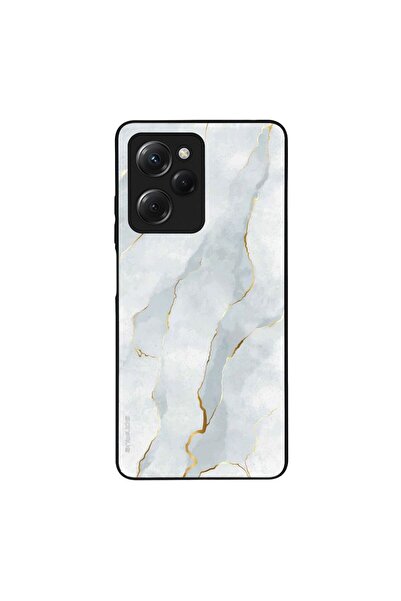 OEM Θήκη Sonique Marble Series για Xiaomi Poco X5 Pro 5G Λευκό 01