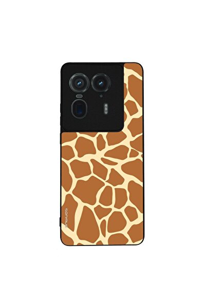 OEM Θήκη Sonique Animal Print Series για Motorola Edge 50 Ultra Giraffe 02