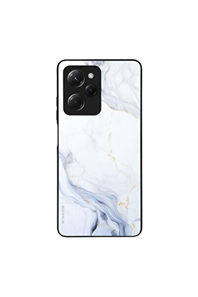 OEM Θήκη Sonique Marble Series για Xiaomi Poco X5 Pro 5G Λευκό 02