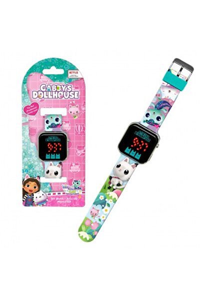 Kids Gabbys Dollhouse Ρολόι LED (GD00077)