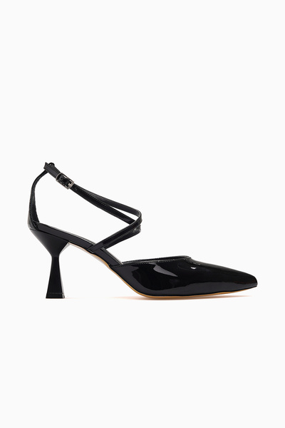 YAŞAR KAŞLI Women's Evening Dress Shoes 26Y Ykşk-8447 Patent Leather Black