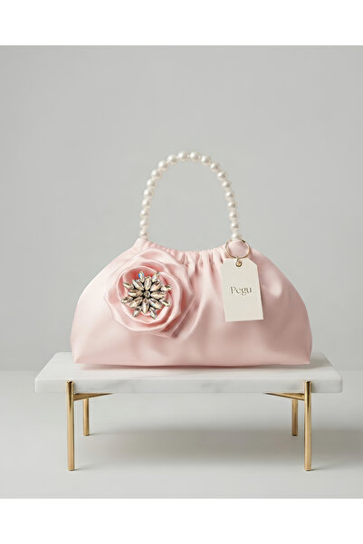 pegu baby collection Royale Series Pearl Handle, Ruffled Rose Patterned, Hand...