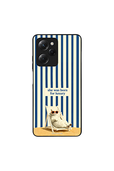 OEM Θήκη Sonique Stripe Stories Series για Xiaomi Poco X5 Pro 5G Born for Luxury