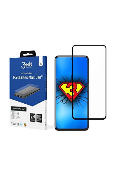 OEM 3MK HardGlass Max Lite Full Screen Xiaomi Poco X3 GT Μαύρο