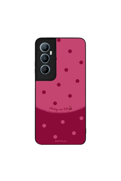 OEM Θήκη Sonique Delulu Polka Era Series για Realme C65 4G Top Cherry