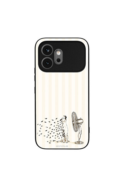 OEM Θήκη Sonique Stripe Stories Series για Honor 600 5G Cool Dog