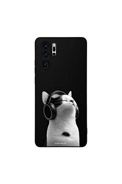 OEM Θήκη Sonique Men's Edition για Huawei P30 Pro Audio Kitten - White