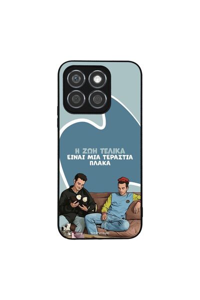 OEM Θήκη Sonique Greek Cult TV Series για Honor X8b Η Ζωή Είναι Πλάκα