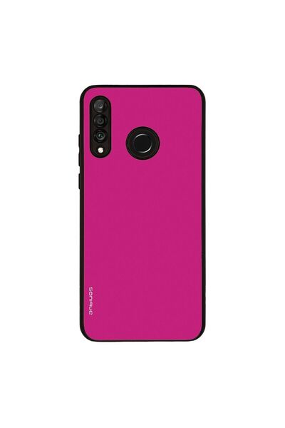 OEM Θήκη Sonique ColorBloc Series για Huawei P30 Lite Ματζέντα
