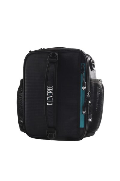 CLEVEREE Expandable Cooler Bag - Black