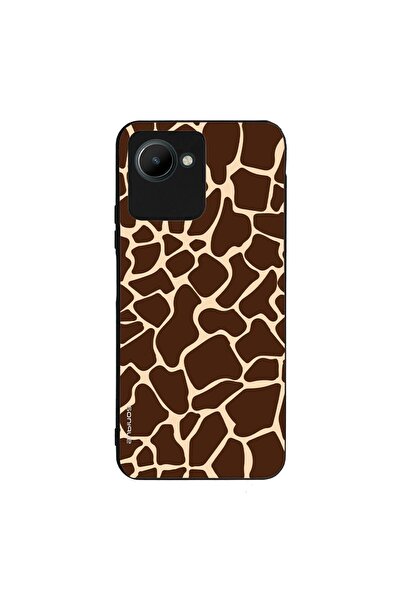 OEM Θήκη Sonique Animal Print Series για Realme C30 Giraffe 01