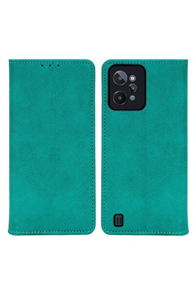 OEM Θήκη Πορτοφόλι Vintage Magnet Wallet Sonique Realme C31 Βεραμάν
