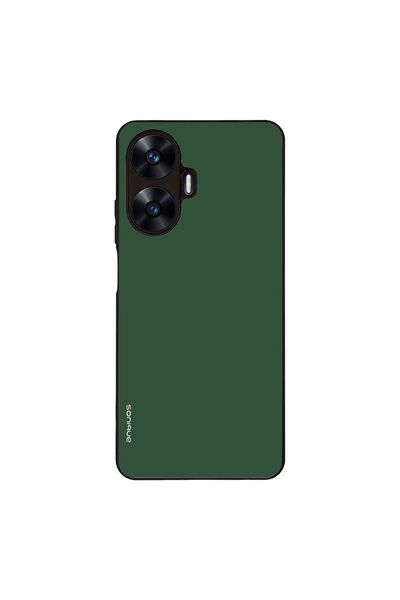 OEM Θήκη Sonique ColorBloc Series για Realme C55 Πράσινο
