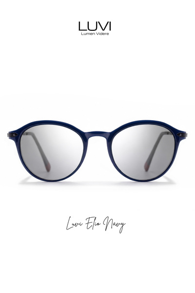 Lumen Videre نظارات شمسية LUVI Elio Navy UV400 - اختر العدسة المفضلة لديك