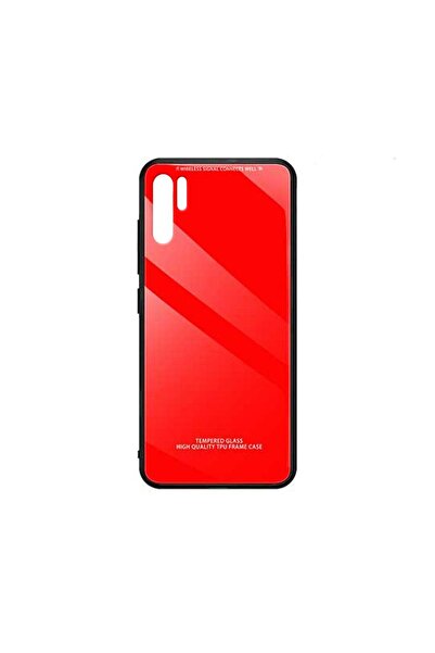 OEM Glass Case Huawei P30 Pro Κόκκινο