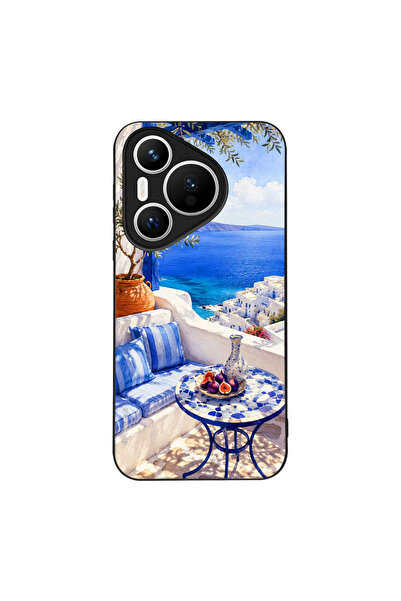 OEM Θήκη Sonique Greek Island Muse Series για Huawei Pura 70 Θέα του Αιγαίου
