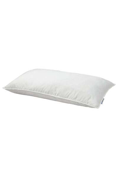 IKEA Bed Pillow, Low, Soft Polyester Filling, 50x80 cm