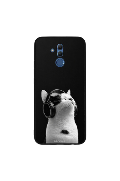 OEM Θήκη Sonique Men's Edition για Huawei Mate 20 Lite Audio Kitten - White