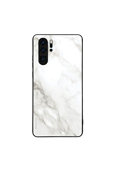 OEM Θήκη Sonique Marble Series για Huawei P30 Pro Λευκό