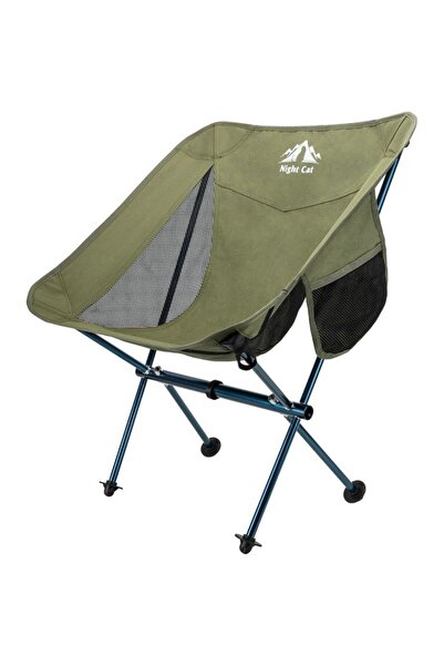 Nightcat Night Cat YLY-02 Alüminyum Ultralight Kamp Sandalyesi - Yeşil