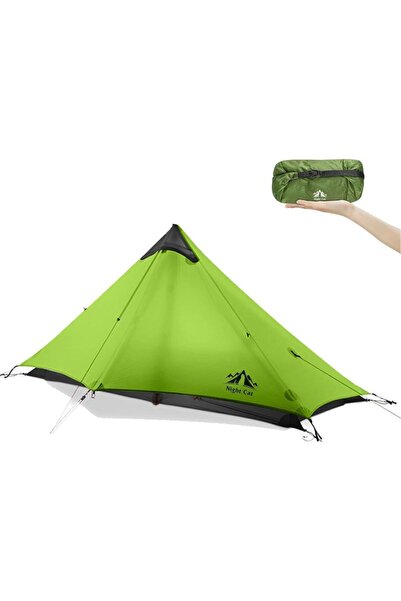 Nightcat Night Cat Lanshan-1 1 Kişilik 4 Mevsim Ultralight Çadır - Yeşil