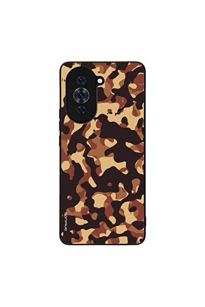 OEM Θήκη Sonique Camouflage Army Series για Huawei Nova 10 Pro Καφέ 01