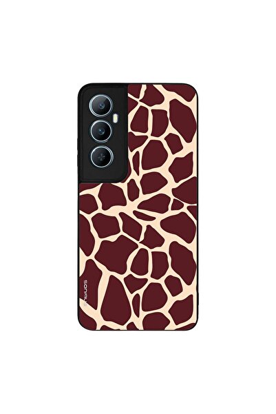 OEM Θήκη Sonique Animal Print Series για Realme C65 4G Giraffe 03