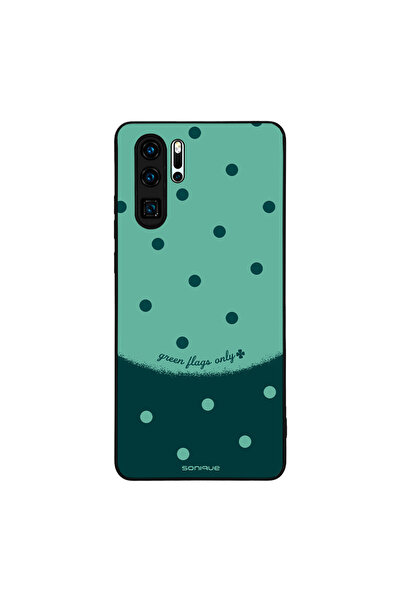OEM Θήκη Sonique Delulu Polka Era Series για Huawei P30 Pro Green Flags