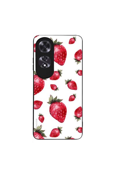OEM Θήκη Sonique Fruit Series για Oppo A60 Φράουλα 01